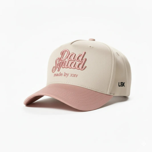 Dad Squad Pink Girl Dad Hat