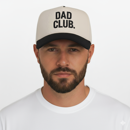 Bestseller White & Black Dad Hat