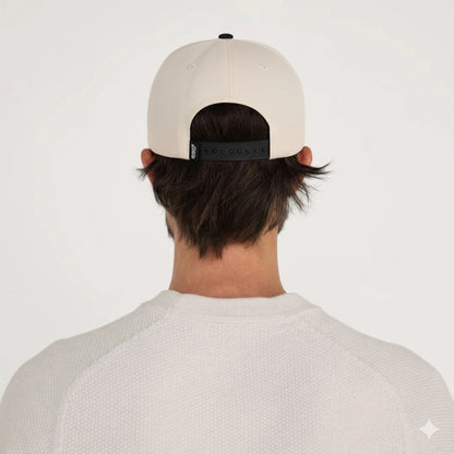 Bestseller White & Black Dad Hat