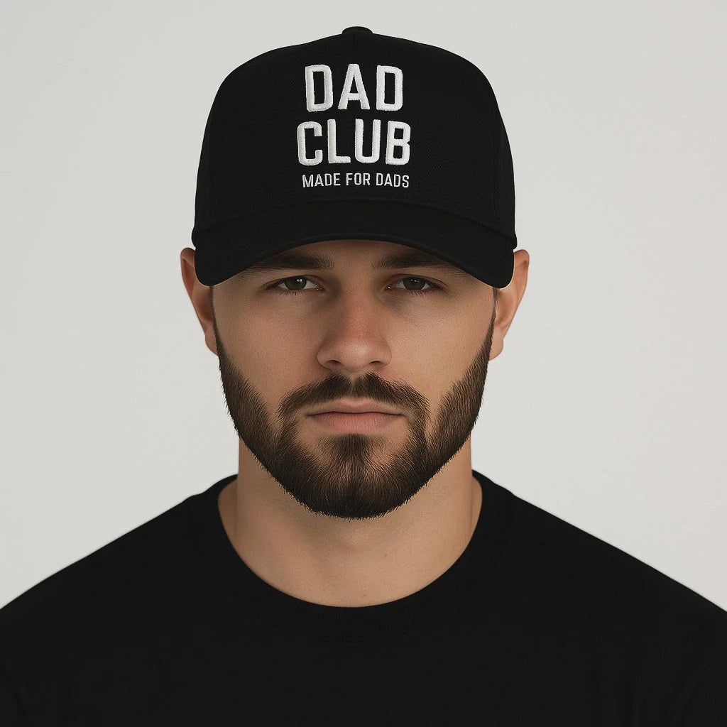 Black Dad Club Hat