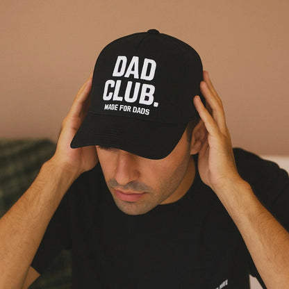 Black Dad Club Hat
