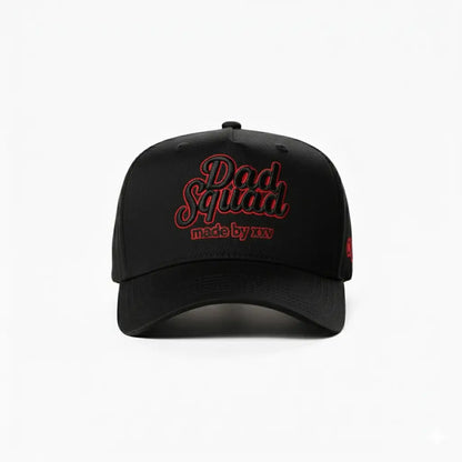 Dad Squad Neon Red Hat