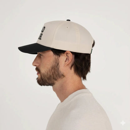Bestseller White & Black Dad Hat